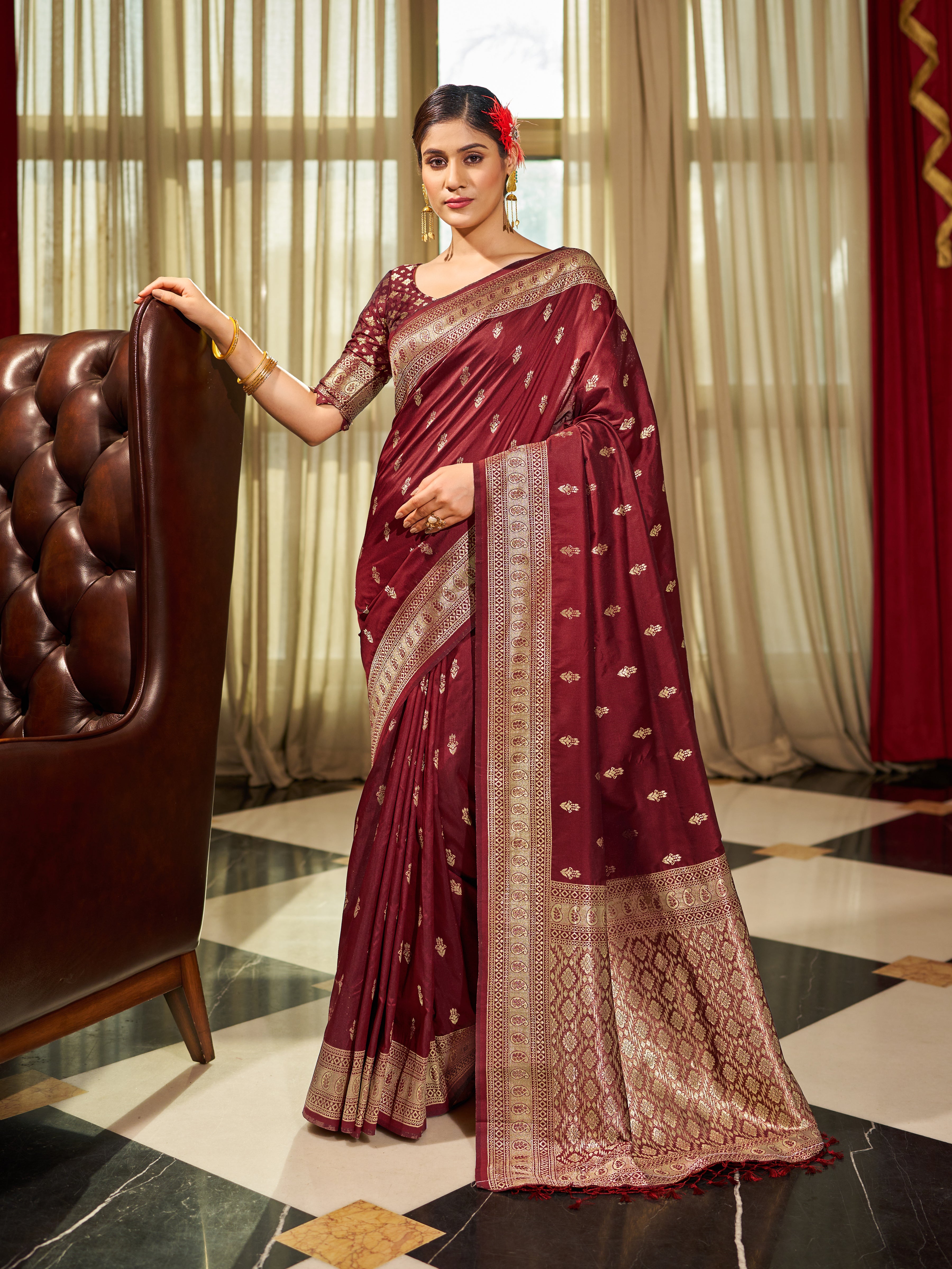 Silk Saree - Perfect for Partywear / Bollywood