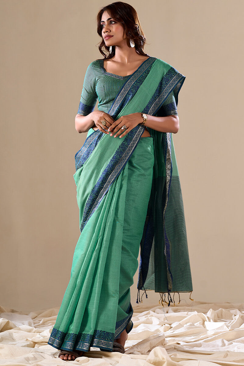 Cotton Saree in - Perfect for Partywear / Bollywood