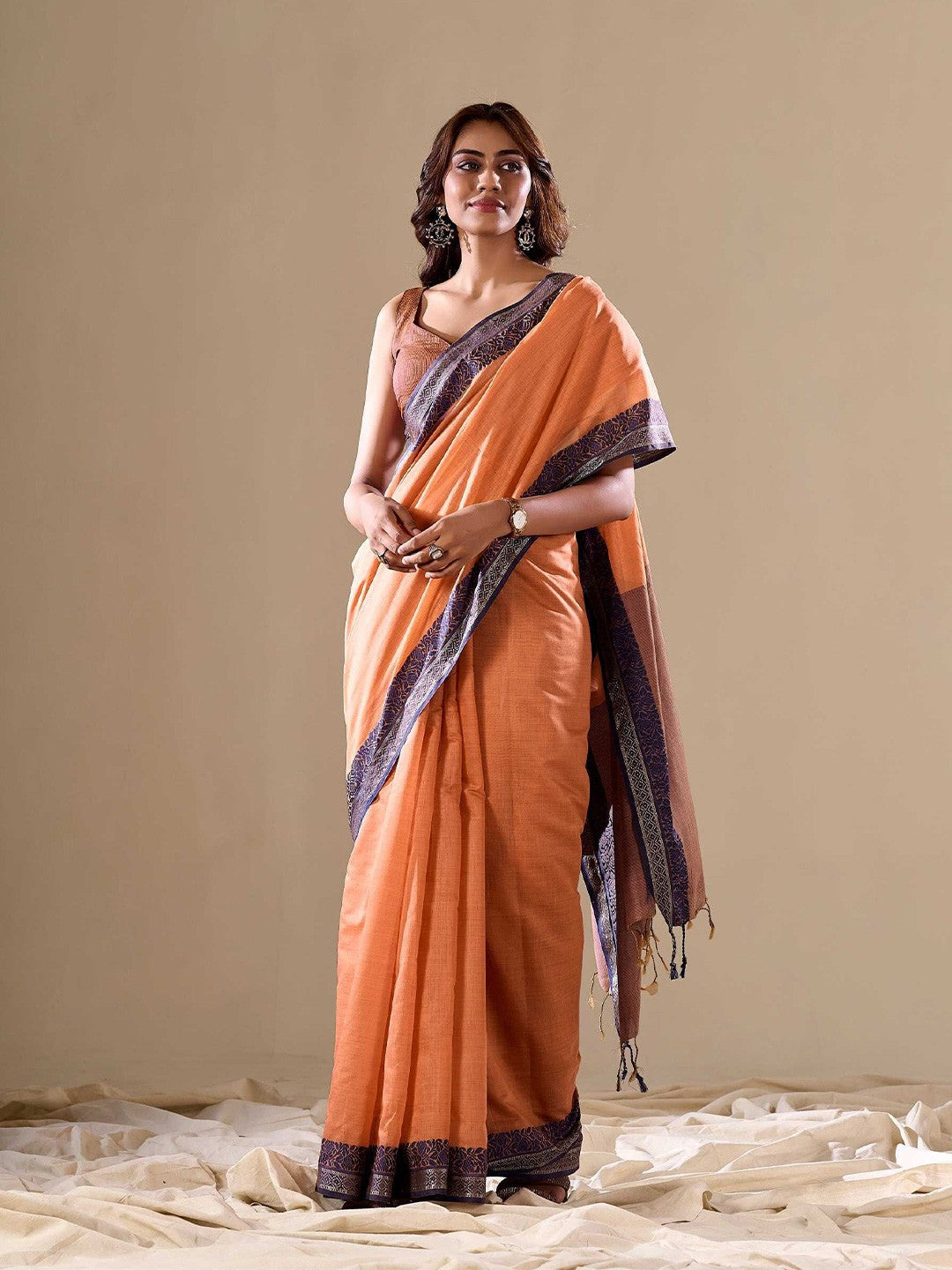 Cotton Saree in - Perfect for Partywear / Bollywood