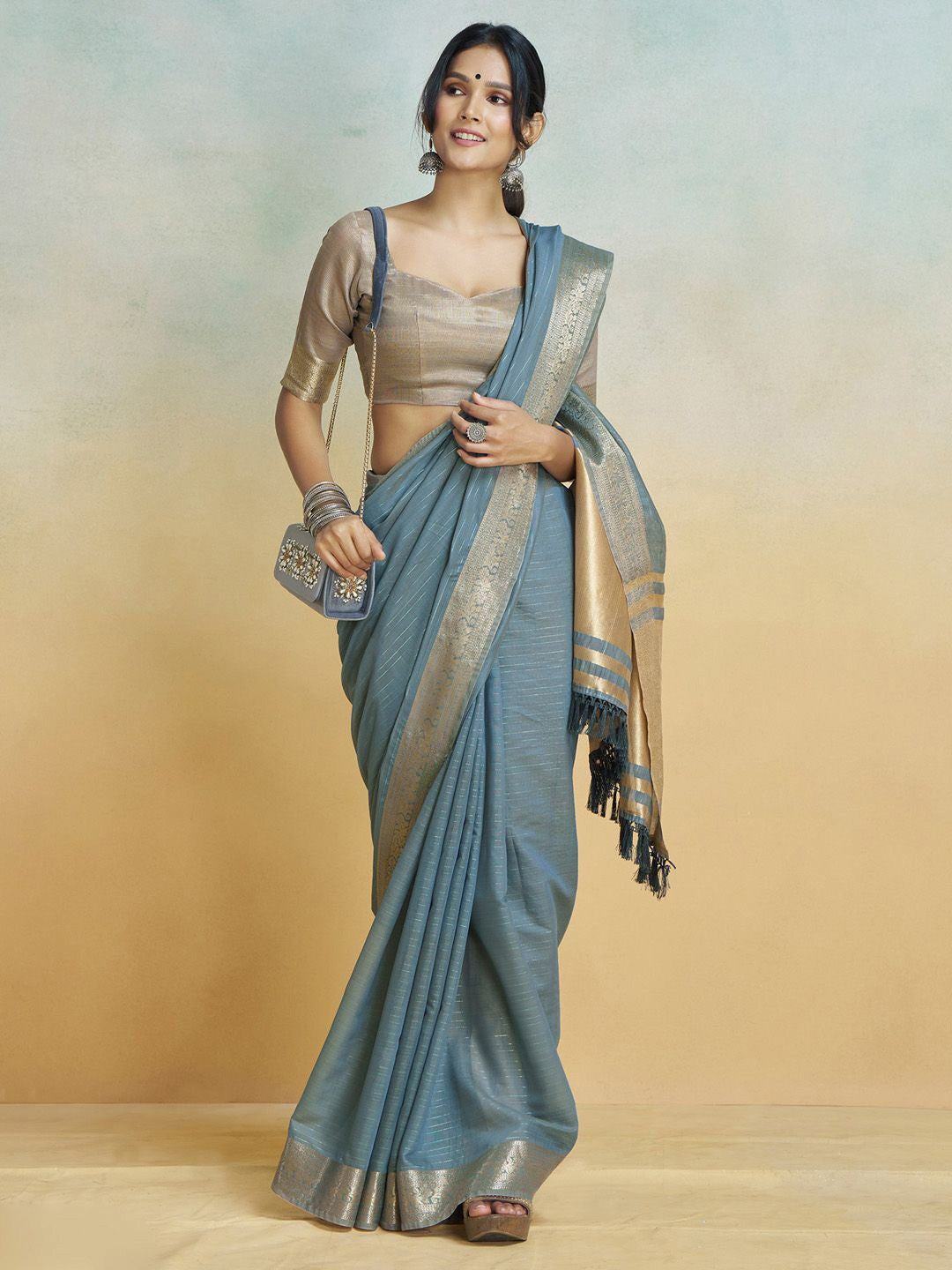 Silk Saree - Perfect for Partywear / Bollywood