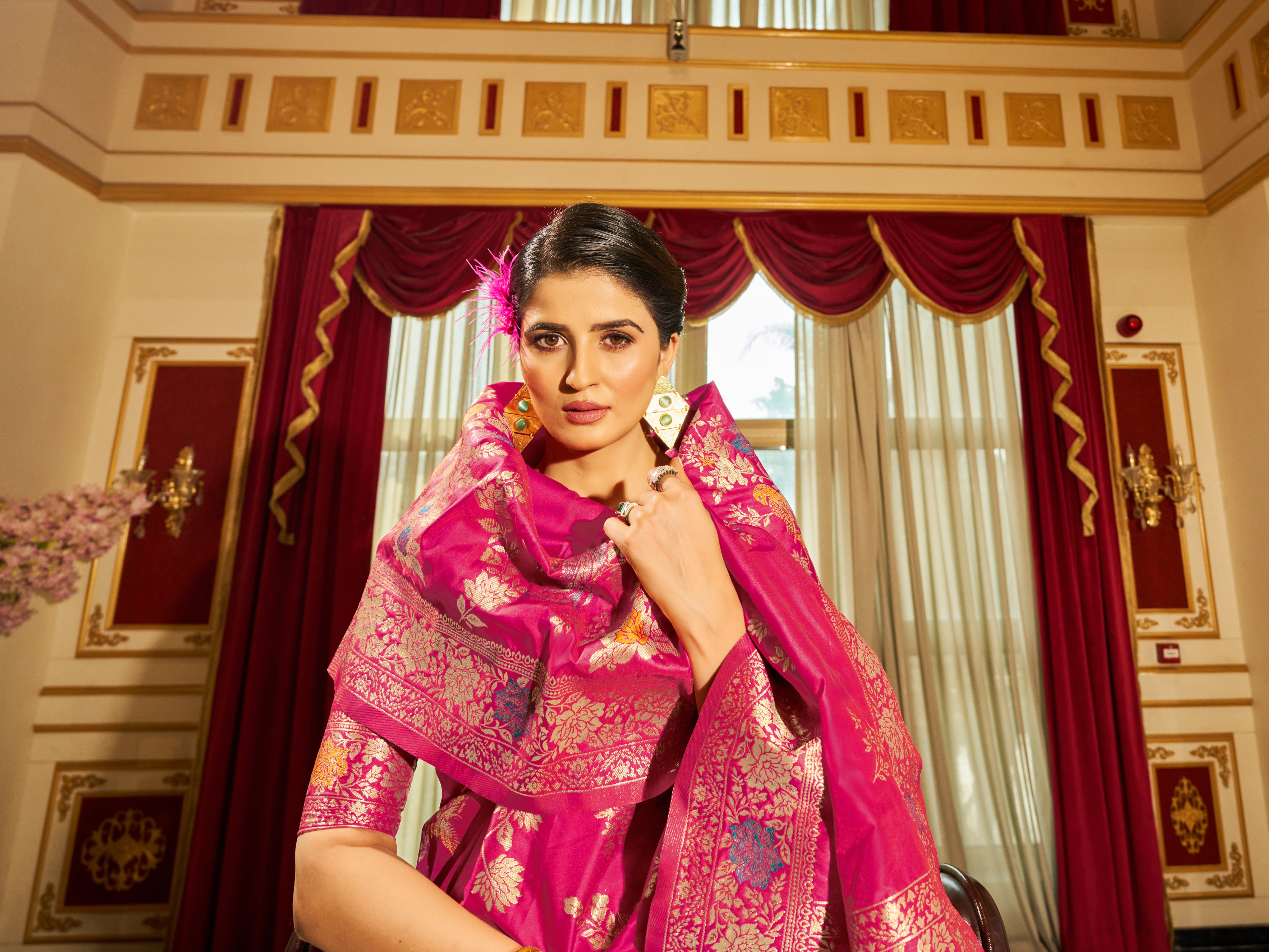 Silk Saree - Perfect for Partywear / Bollywood