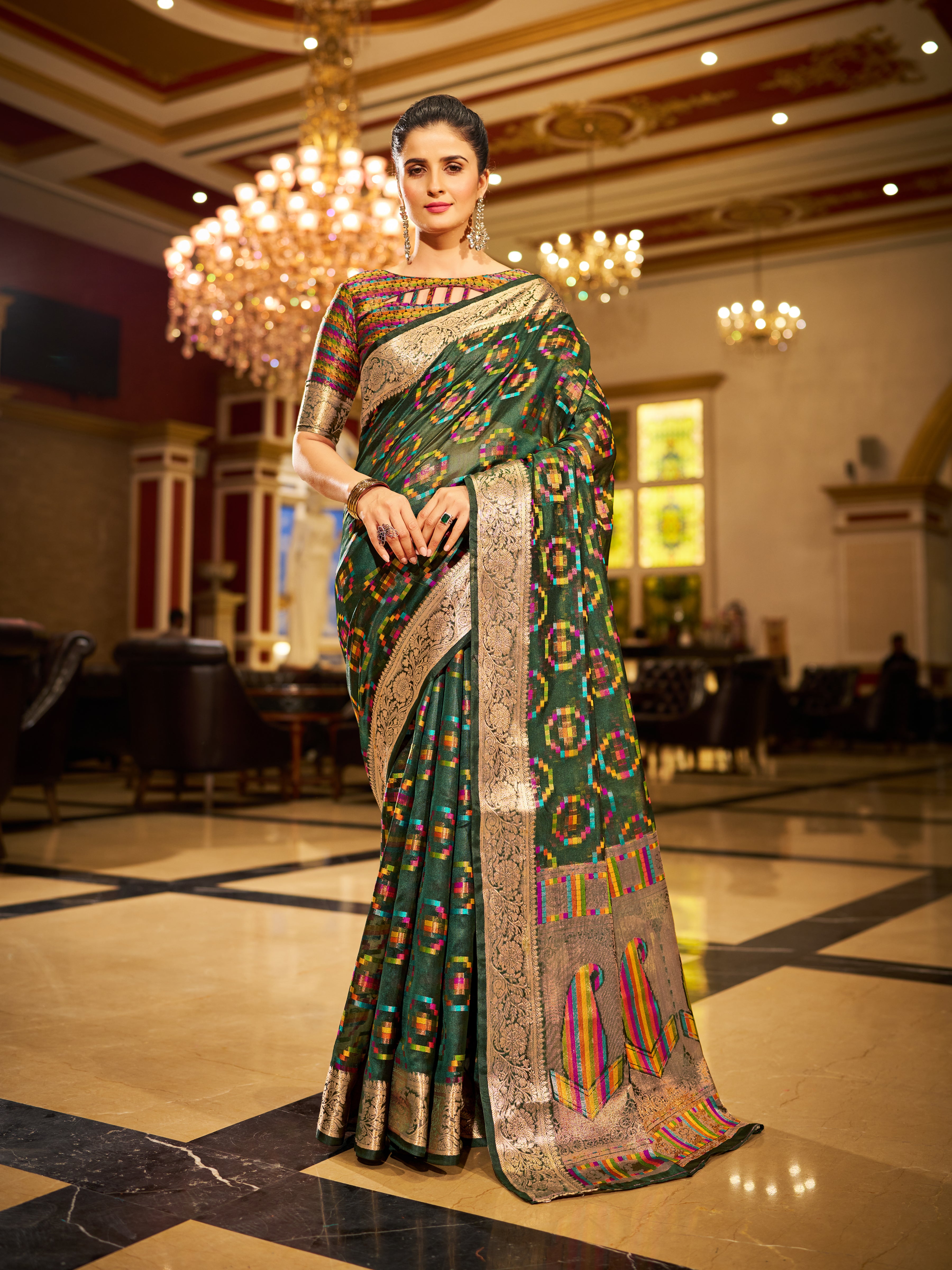 Organza Saree  - Perfect for Partywear / Bollywood