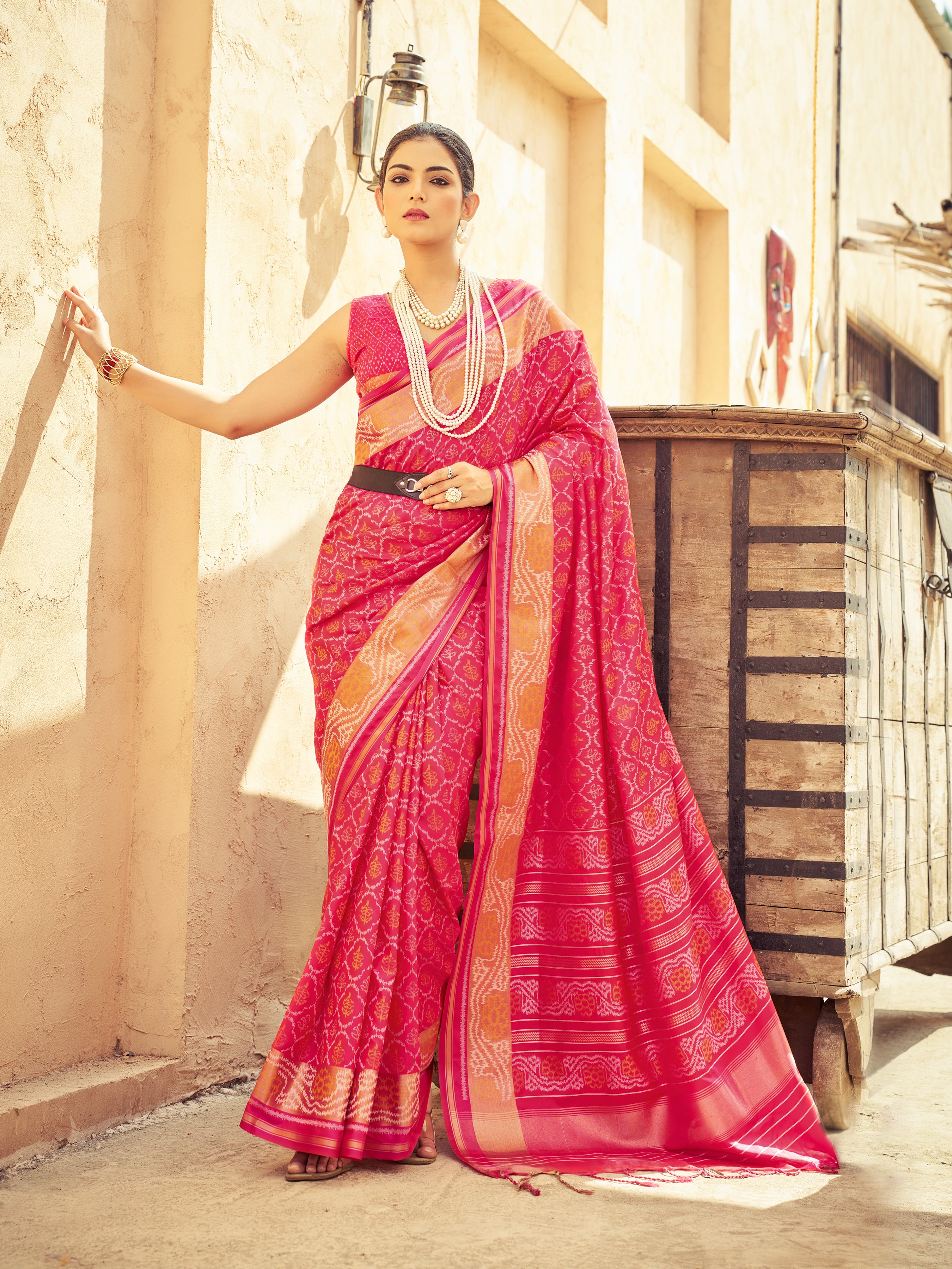 Soft Silk Saree - Perfect for Partywear / Bollywood